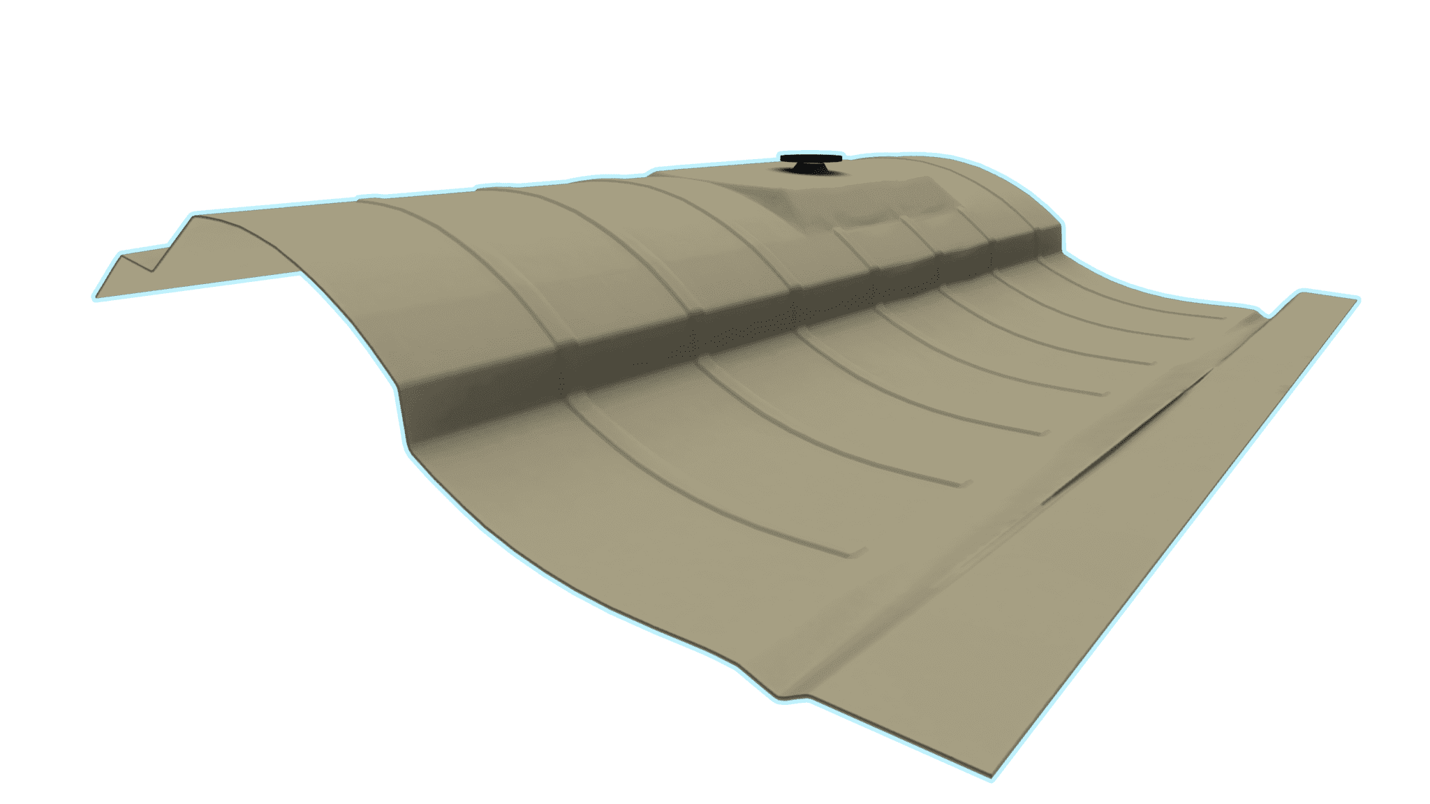 Conduit Mount Tile Tile Conduit Mount for Solar EcoFasten